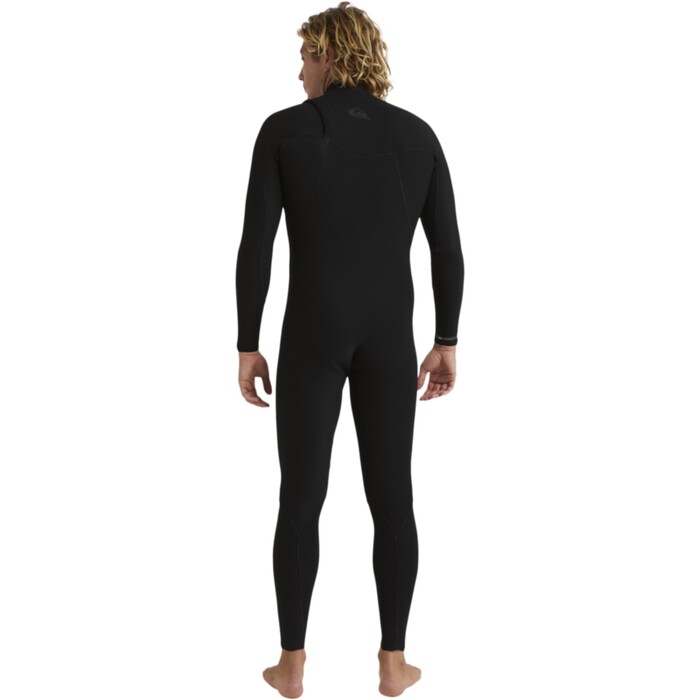 2024 Quiksilver Mens Highline 3/2mm Chest Zip Wetsuit EQYW103210 - Black